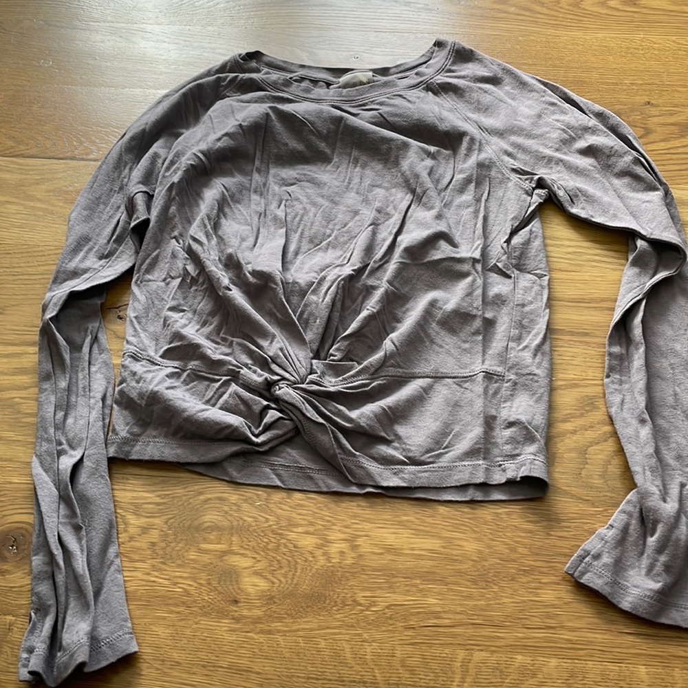 Calia cropped long sleeve